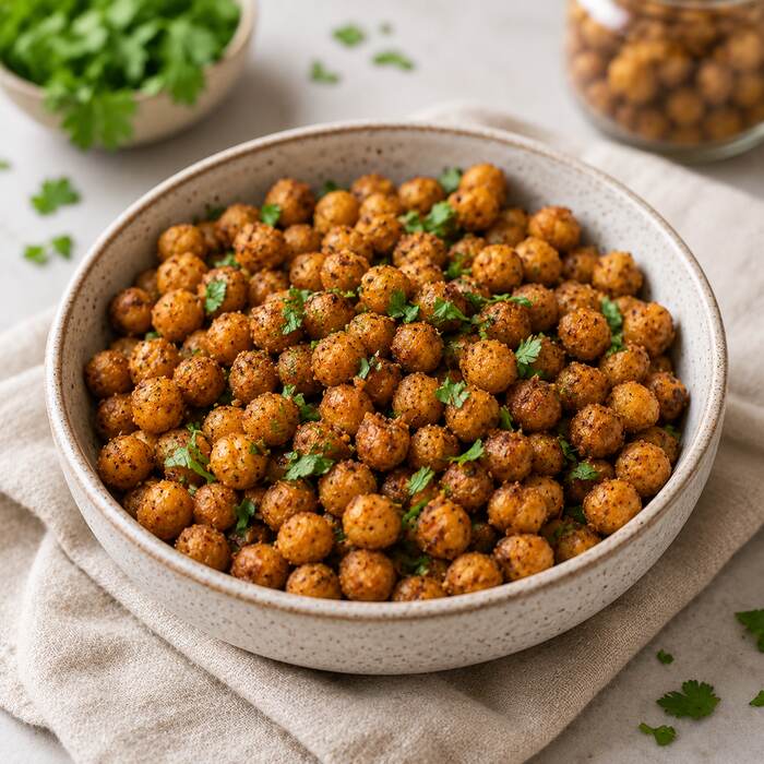 Cinnamon-Spiced Chickpeas: A Crunchy Snack That Isn't Crisps